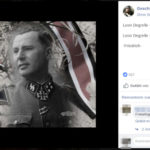 Thomas Wagenseil setzte sein »like« zu einem Bild, das einen Offizier der Waffen-SS in heroischer Pose zeigt. (Screenshot Facebook)