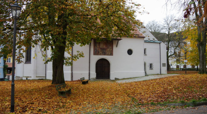 Die Kinderlehrkirche der St. Martins Gemeinde in Memmingen.