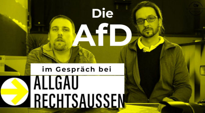 Livestream: Die AfD im Gespräch bei Allgäu rechtsaußen
