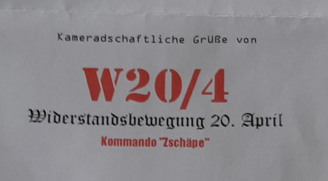 »Kommando Zschäpe«: Nazi-Brief an Menschenrechts-Organisation