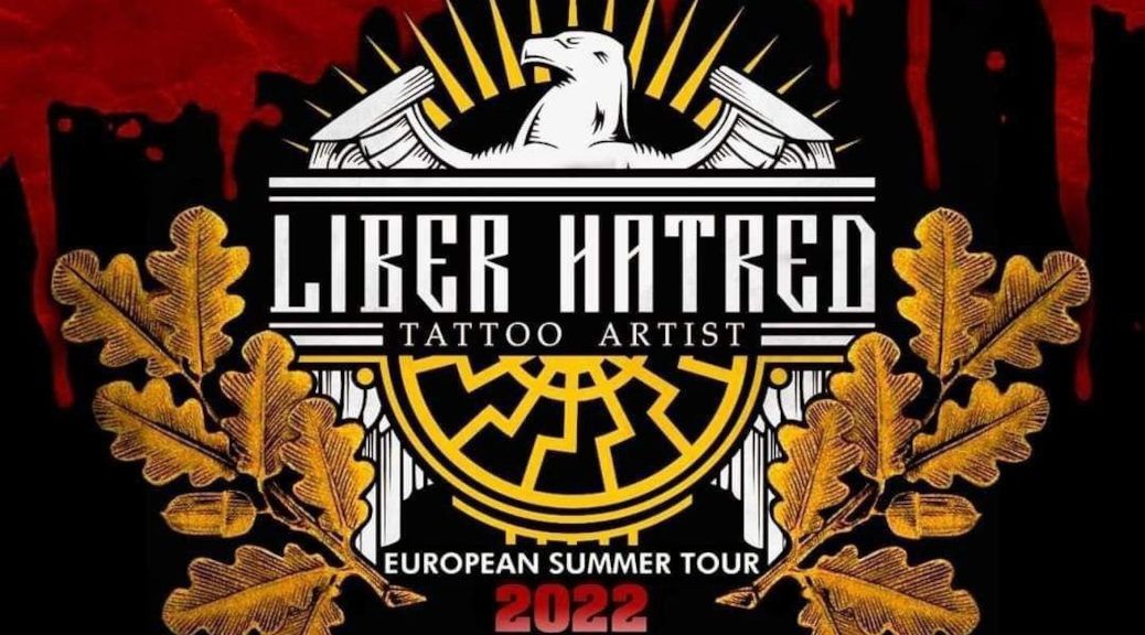 Mit diesem Flugblatt kündigt Liber Hatred eine »European Summer Tour« an. Rund zwei Wochen will er sich dabei in Bayern aufhalten. (Screenshot Instagram)