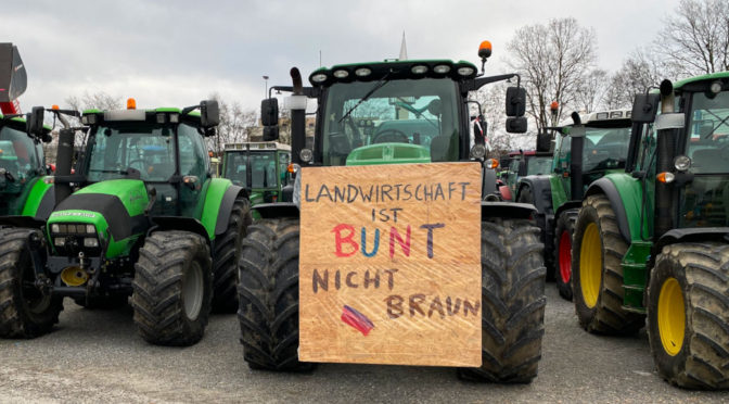 Bauernprotest in Ravensburg